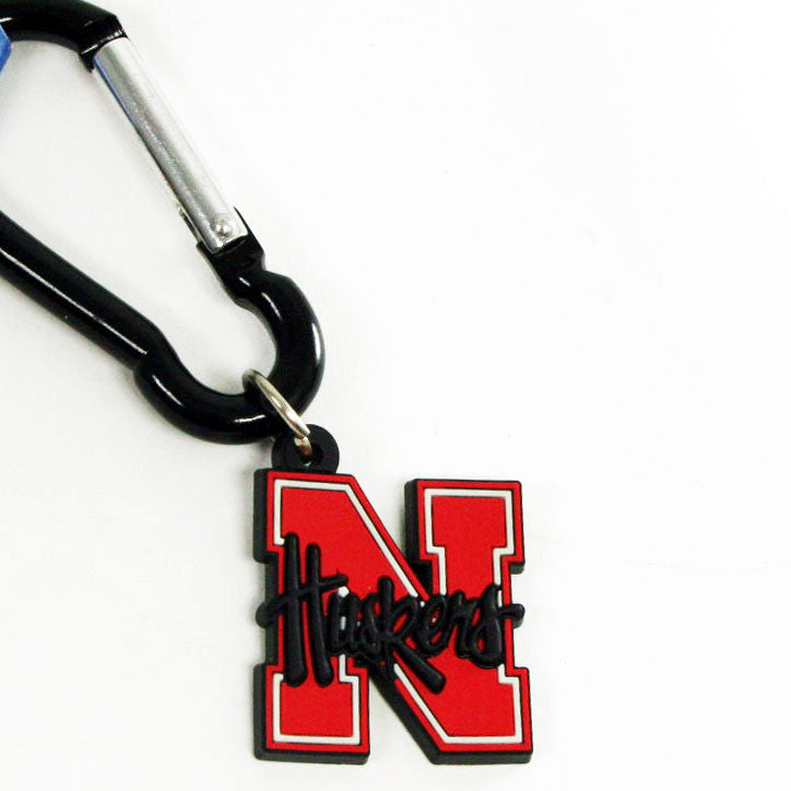 Nebraska Cornhuskers Keychain - Carabiner